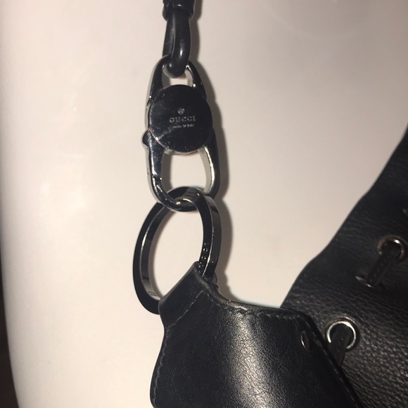 Gucci leather black hobo bag - Picture 3 of 8